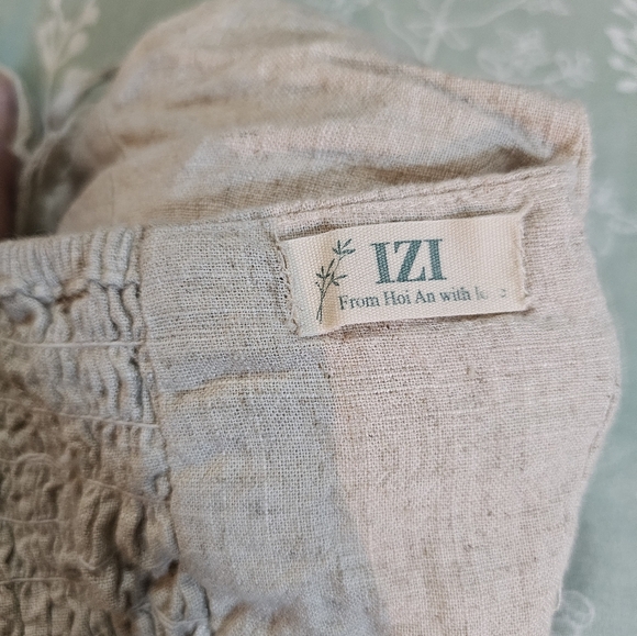 Tan Fitted Crop Camisole - Picture 6 of 7